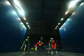 Squash men's doubles final