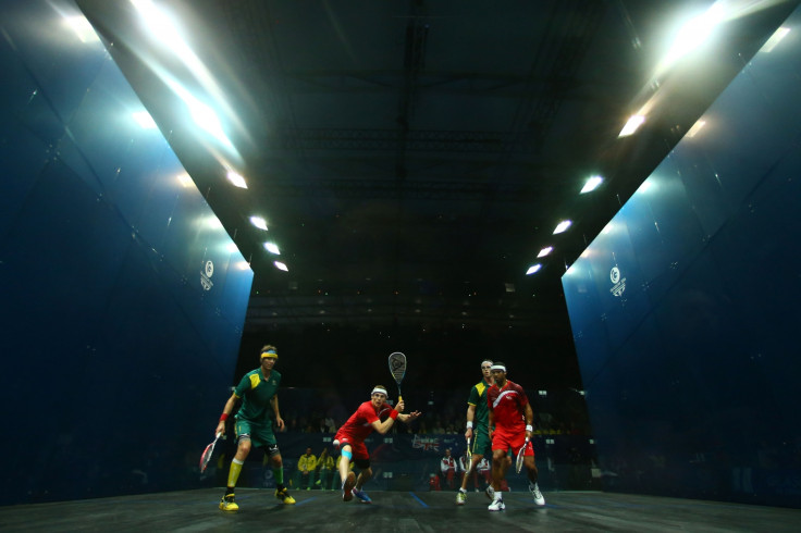 Squash men's doubles final