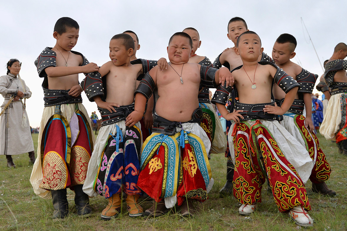 mongolia wrestlers