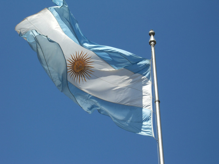 argentina bitcoin flag