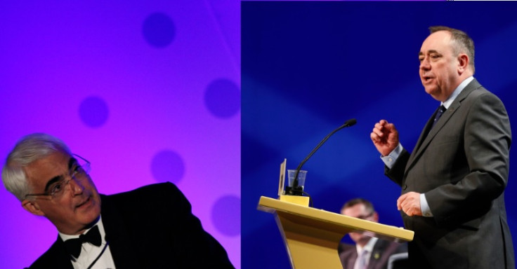 Scottish Independence: Alastair Darling and Alex Salmond Sparring Live in TV Debate