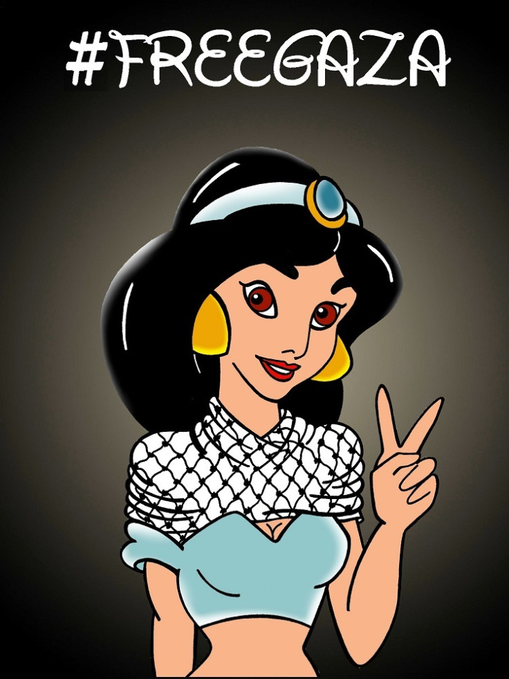 Disney Princesses Appeals to #FreeGaza, Artist Alexsandro Palombo Sends Peace Message to Israel and Palestine