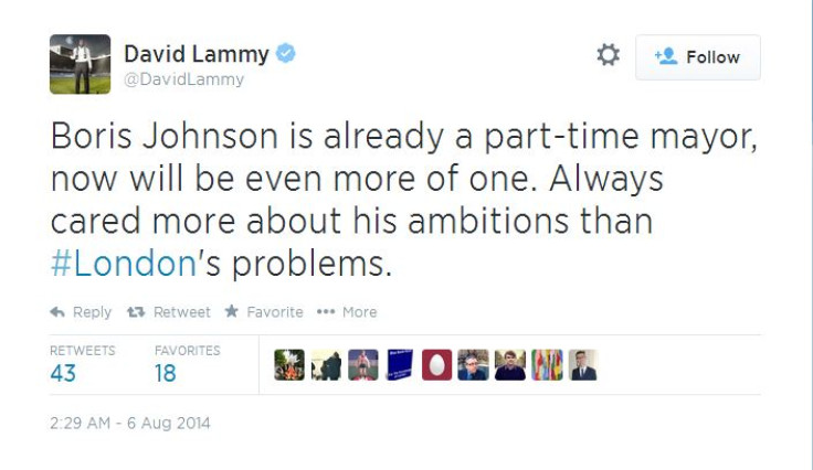David Lammy twitter