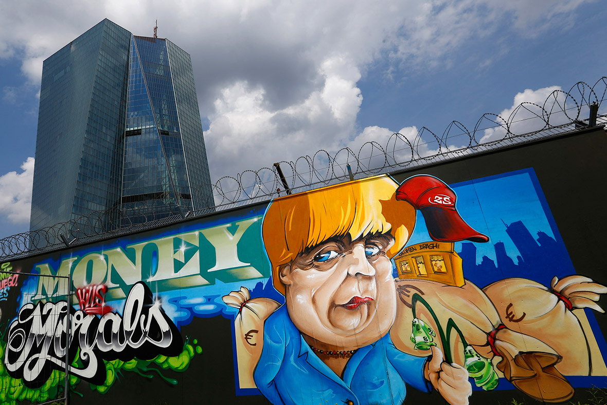 ECB graffiti