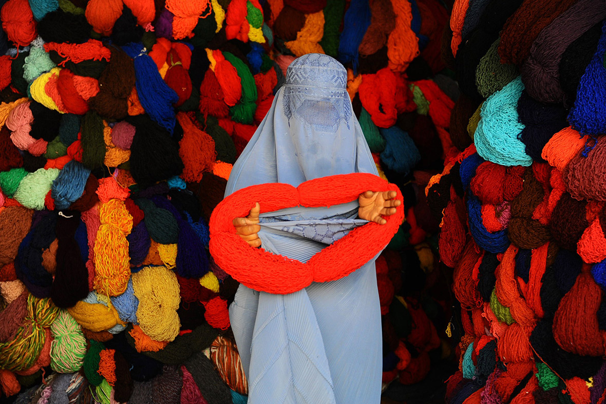 afghan woman