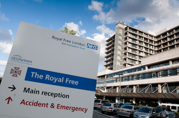 Isolation Unit Set Up at London's Royal Free Hospital