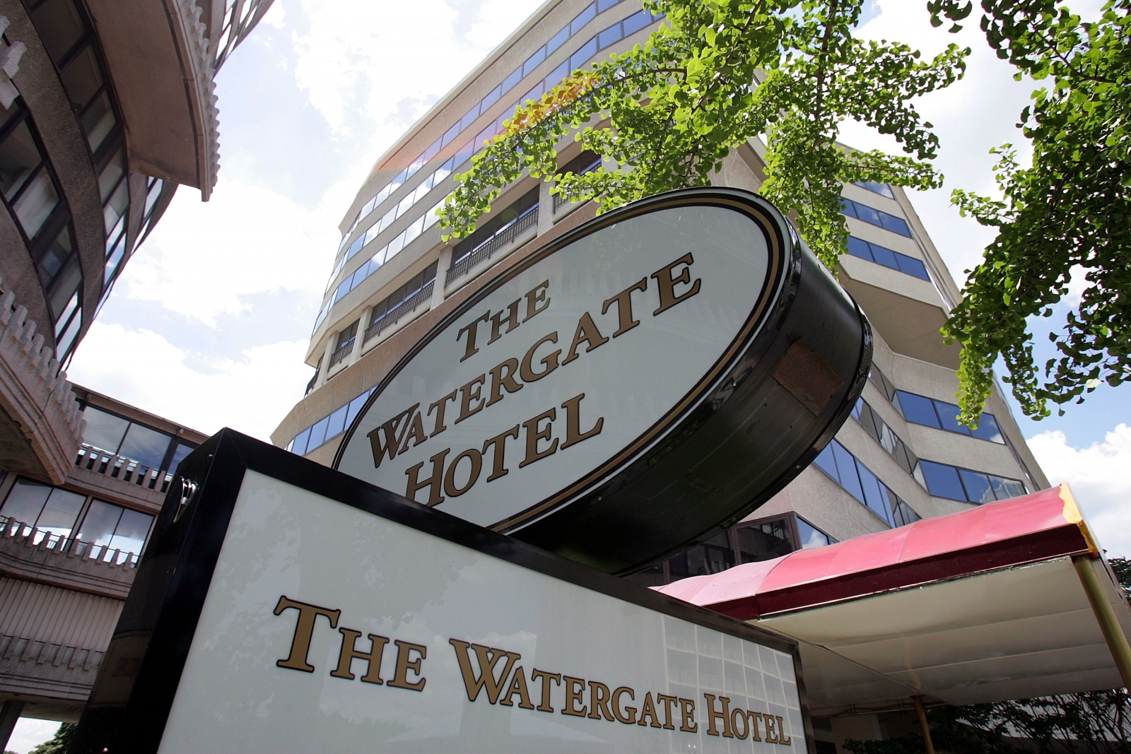 Watergate Hotel Sign