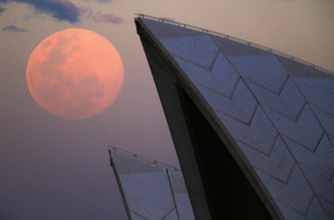 In Pictures Supermoon in Sydney, Australia IBTimes UK