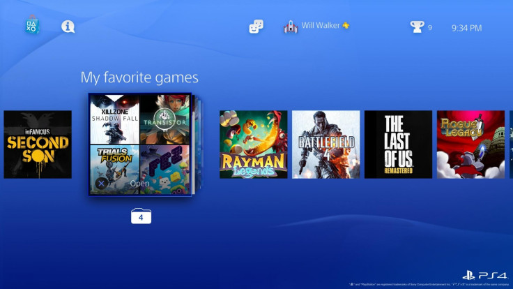 New PS4 UI With Folders Leaked