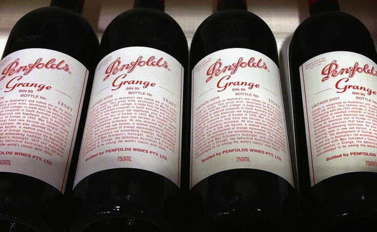 Penfolds Grange Wine Bottles