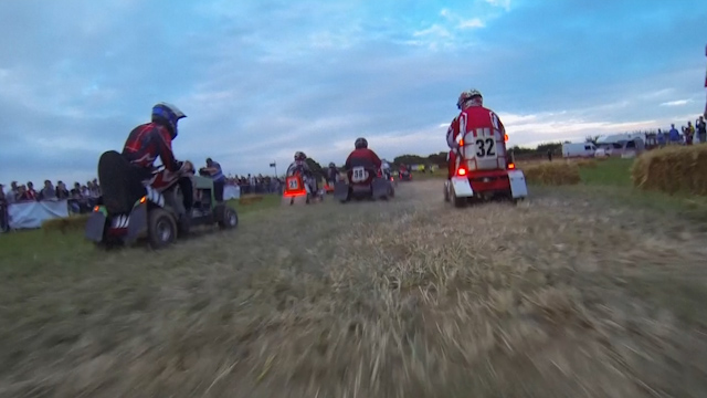 12 Hour Lawn Mower Race draws a Hollywood Star | IBTimes UK