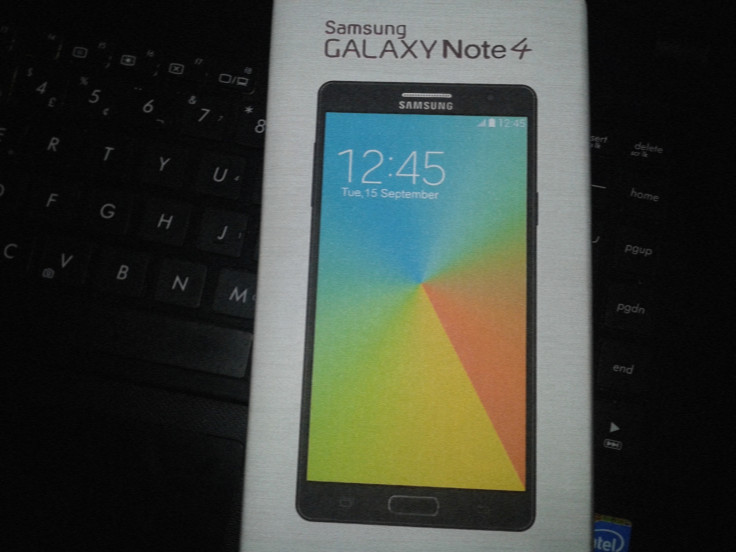 Leaked Image of Galaxy Note 4 Retail Box Goes Viral