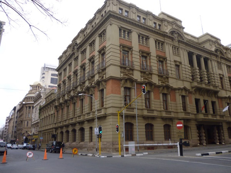 The imposing Rand Club building