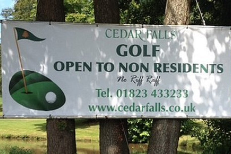 'No riff raff' rule at Cedar Falls golf club in Somerset has drawn criticism