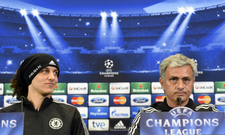 Jose Mourinho and David Luiz