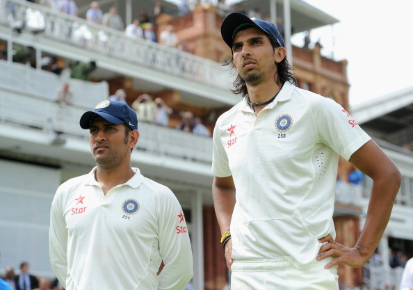 Ishant Sharma and MS Dhoni