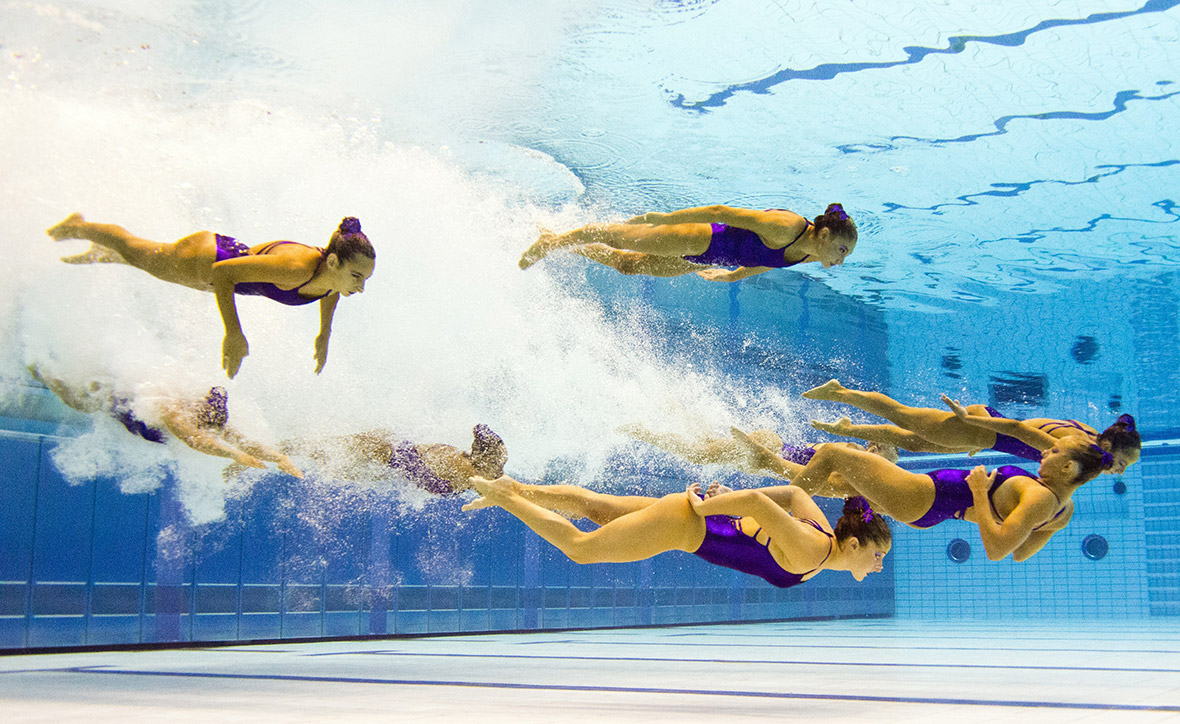 synchronised swimming 2014