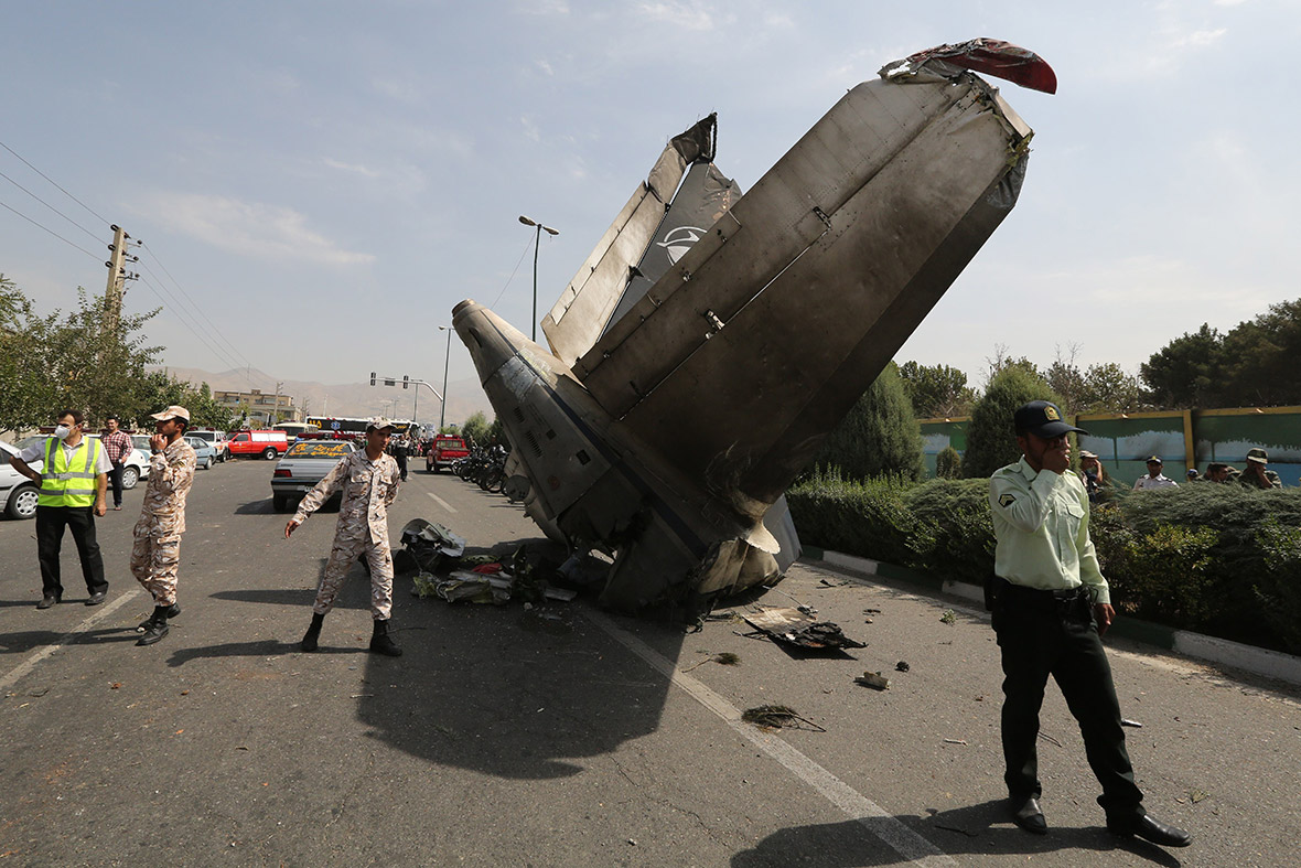 plane crash iran