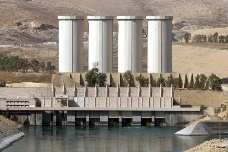 A general view shows the Mosul dam
