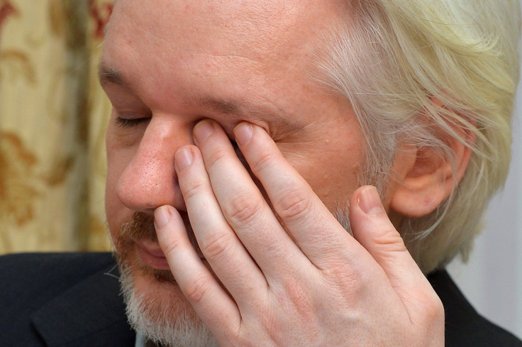 Julian Assange admitted he has health problems from being inside the Ecuador Embassy for two years