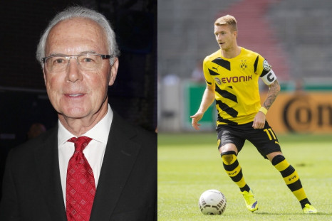 Franz Beckenbauer and Marco Reus
