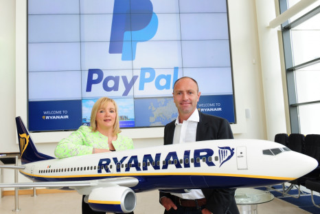 Ryanair Announces PayPal Partnership