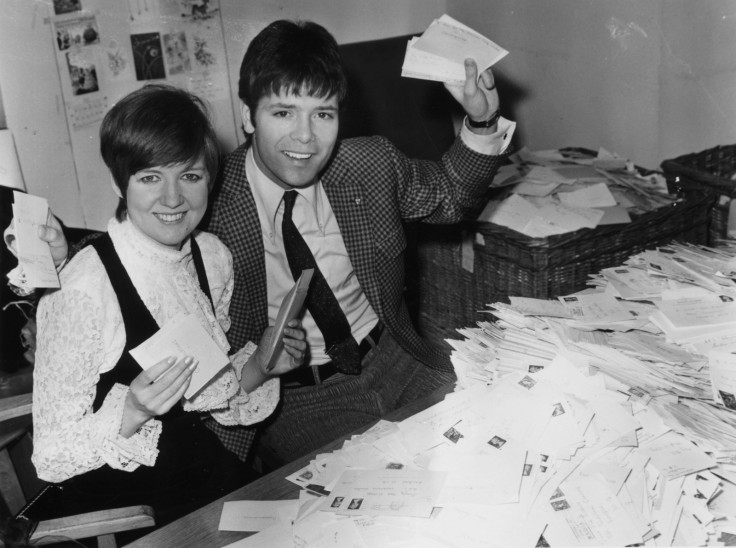 Cilla Black and Cliff Richard's friendship spans decades: In this photo the pair count the 'Song for Europe' votes in 1968