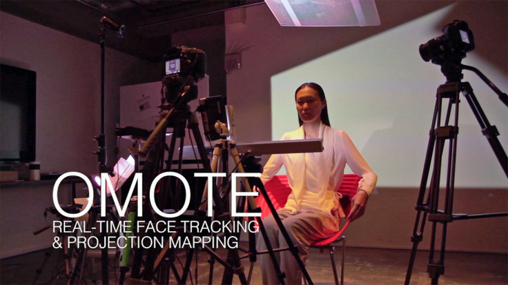 Omote - New face scanning 3D projection technology