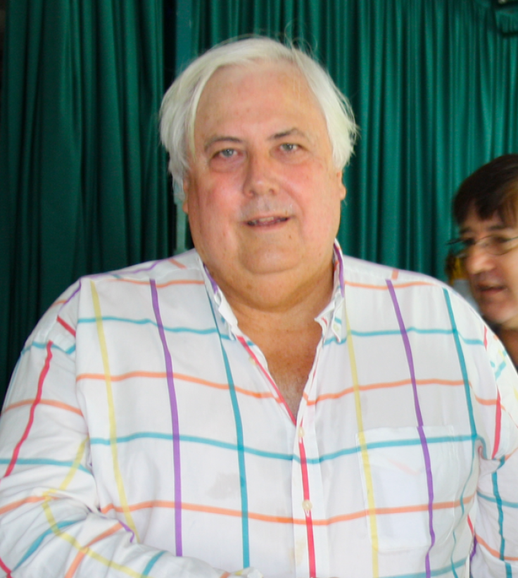 Billionaire mining tycoon Clive Palmer