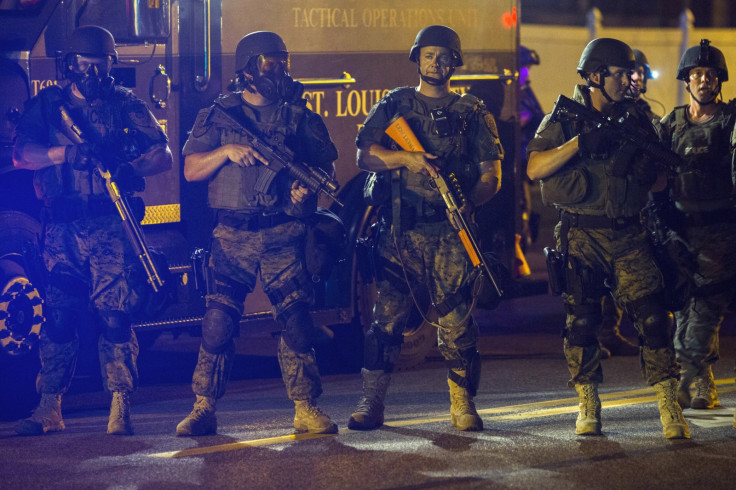 Police officers in St. Louis, Missouri