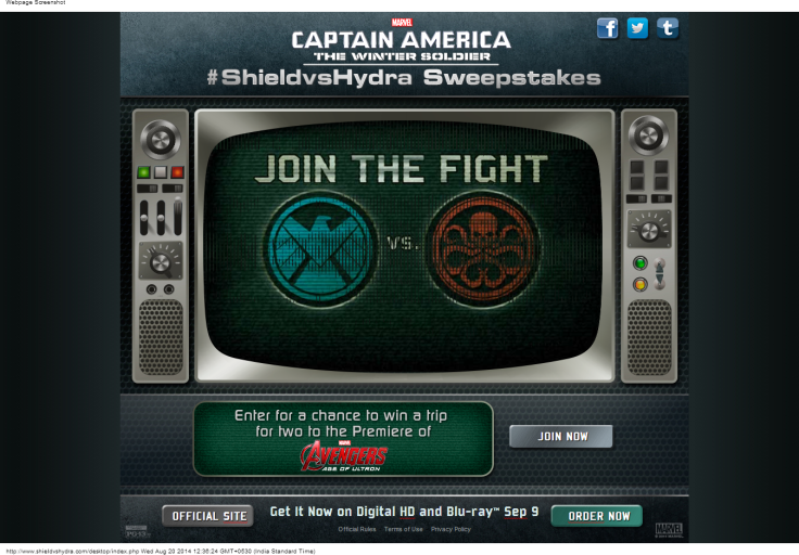 Winter Soldier'/'Avengers 2 Viral Site