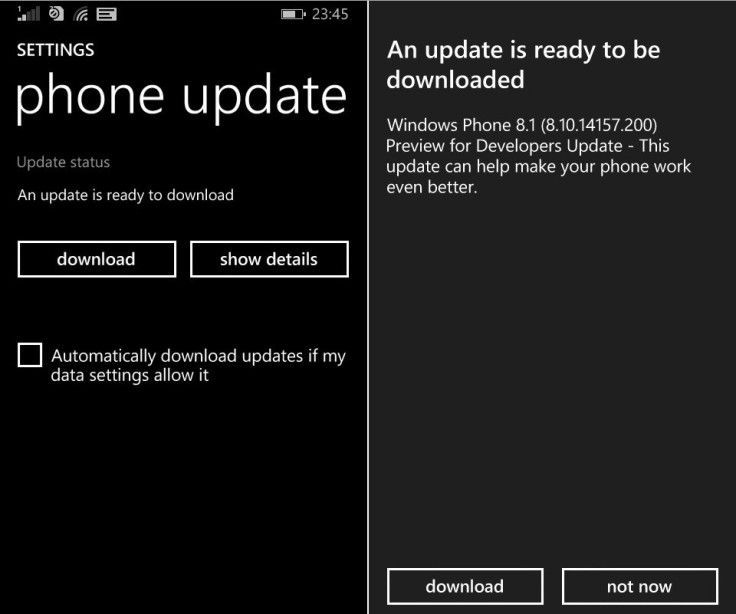 Windows Phone 8.1 Update 1