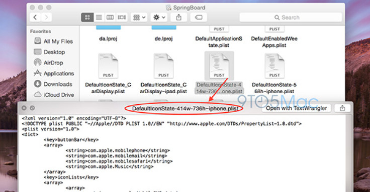 iPhone 6 Display Resolution Revealed in Leaked iOS 8 SDK Files
