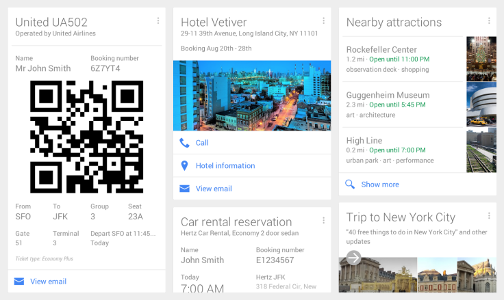 Google Now for Android now Updated to Help You Find Alternative Flights to Your Destination, Along With Other Features