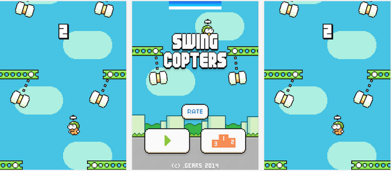 Swing Copters Lands On IOS And Android Alongside Multiple Clones Of The ...