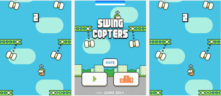 Swing Copters Arrives on iOS and Android