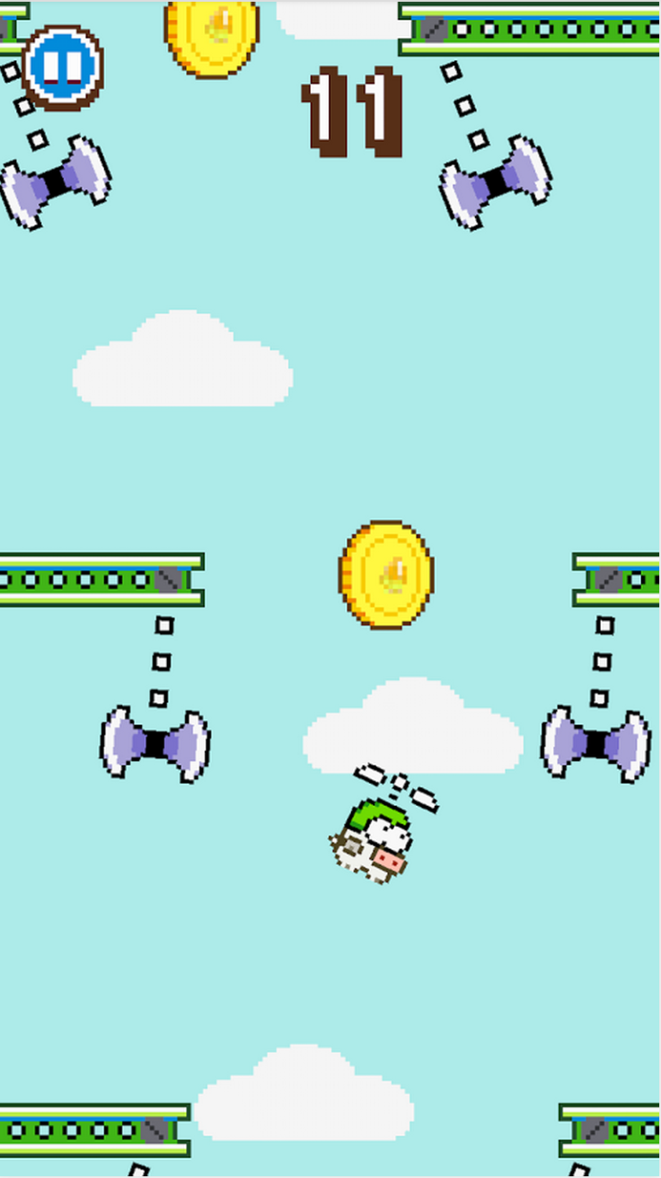 Swing Copters Clone Piggy Copters