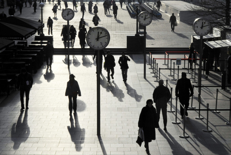 Canary Wharf workers