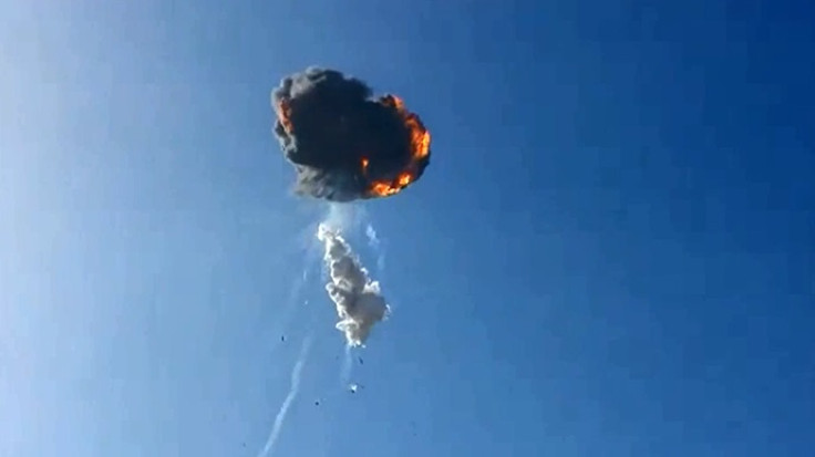 An unmanned SpaceX rocket auto-destructed shortly after take-off following an anomaly within its system.