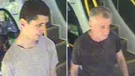 Bus ticket burglars