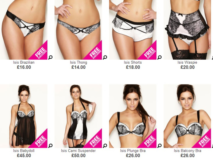 Ann Summers stokes controversy over launch of latest range of 'Isis' lingerie