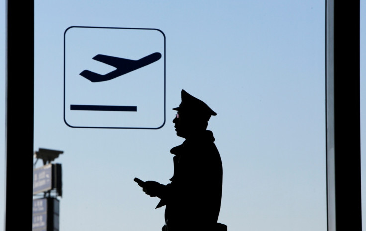 Beijing Airport Policeman