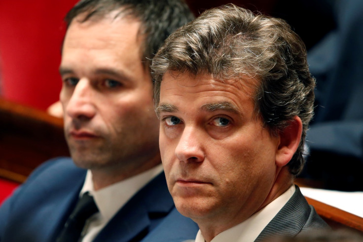 Benoit Hamon and Arnaud Montebourg