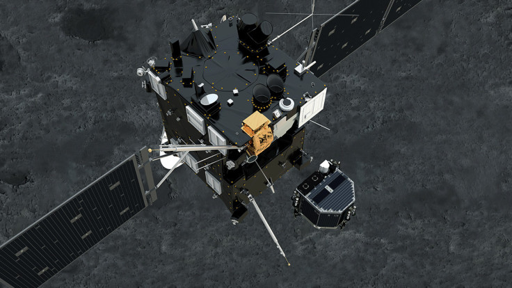 comet landing sites