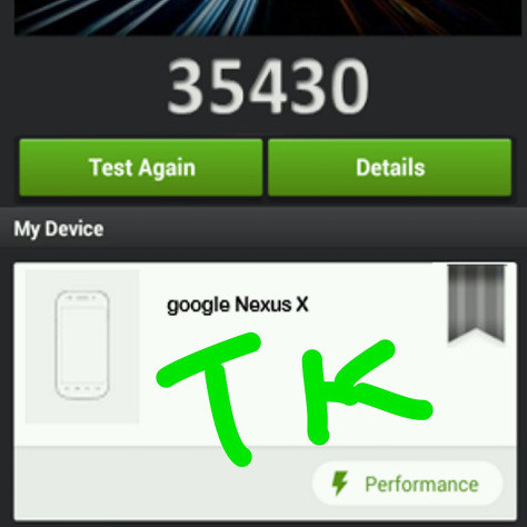 Nexus X (aka Nexus 6): AnTuTu Benchmarks Confirm Android L Version 5.0 and Internal Specifications Nexus X (aka Nexus 6): AnTuTu Benchmarks Confirm Android L Version 5.0 and Internal Specifications