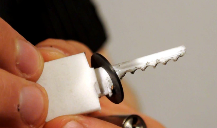 A 3D-printed "bump" key that can unlock a high-seurity lock