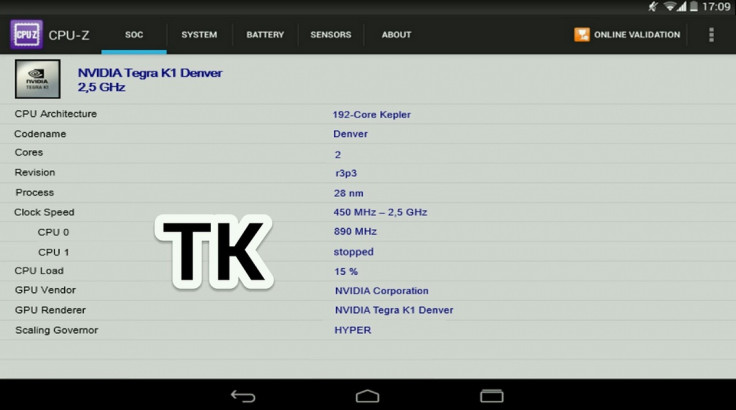 Tegra K1 processor