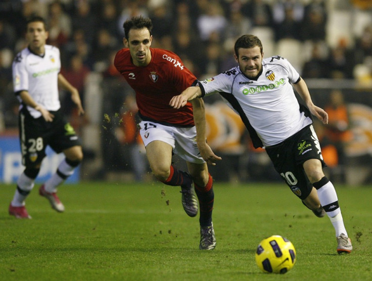 Juanfran and Juan Mata