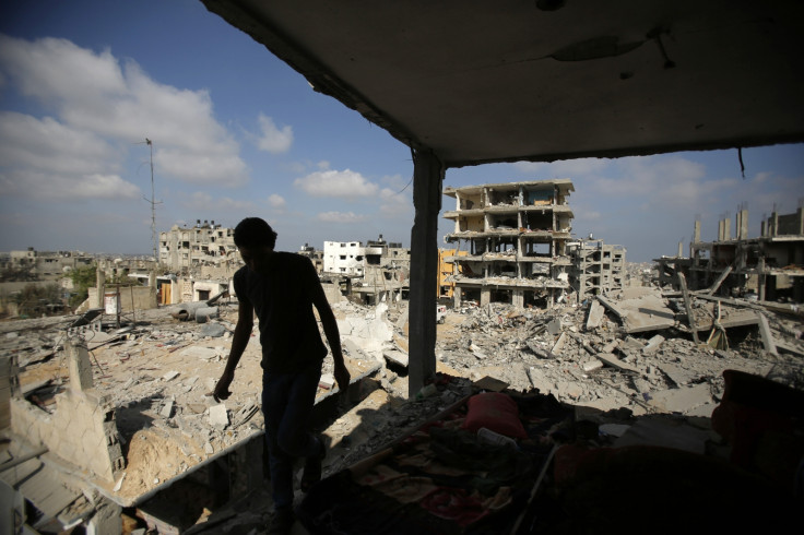 Gaza house destroyed