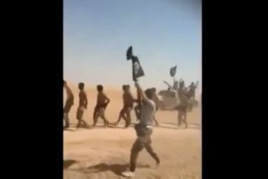 Isis video Assad soldiers